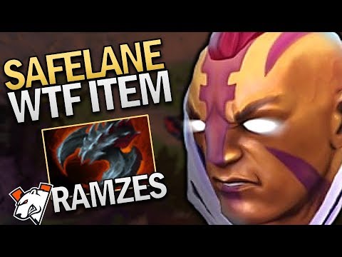 Dota Safelane Anti-Mage with WTF Item by VP.Ramzes TI9 Meta