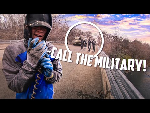 "Homeless Woman Claims Military Pursuit: Shocking Discovery of Artillery Rounds"