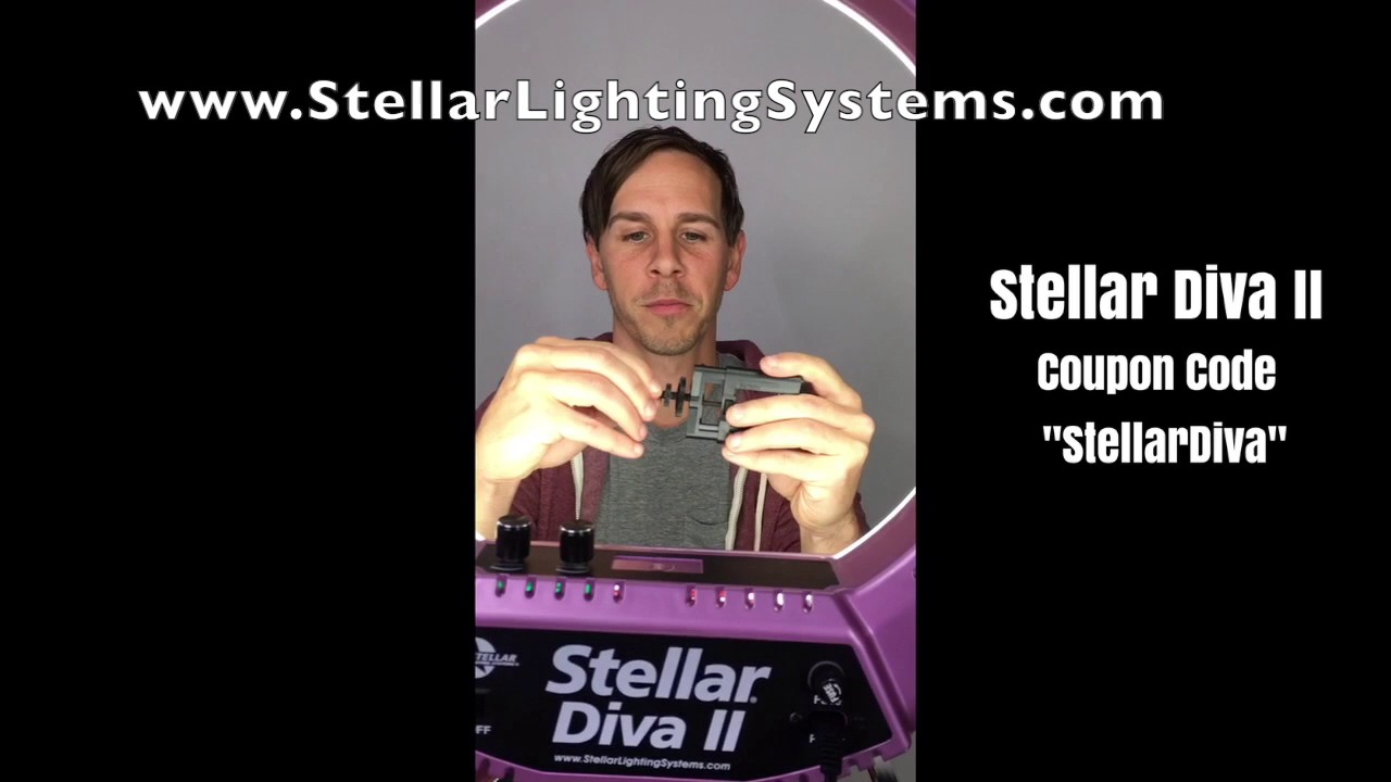 Diva Ring Light LED by Stellar Lighting Systems