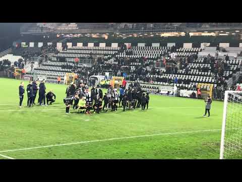 Fin de match Charleroi - Ostende 2019
