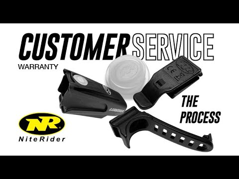 NiteRider® Customer Service Warranty Process