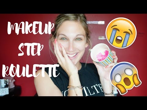 MAKEUP STEP ROULETTE TAG! 😆 Video