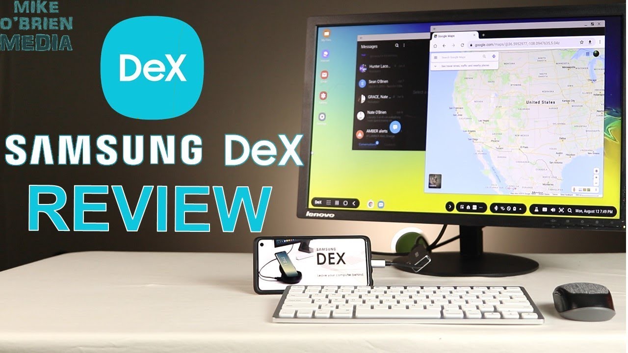 SAMSUNG DEX Review/Tutorial [Use Your Phone as a Mobile Desktop Computer]