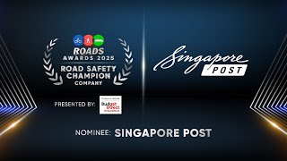 Download the video "ROADS Awards 2025 - Road Safety Champion Company : SingPost"