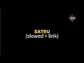 SATRU DENY CAKNAN COVER MASDDDHO SLOWED LIRIK