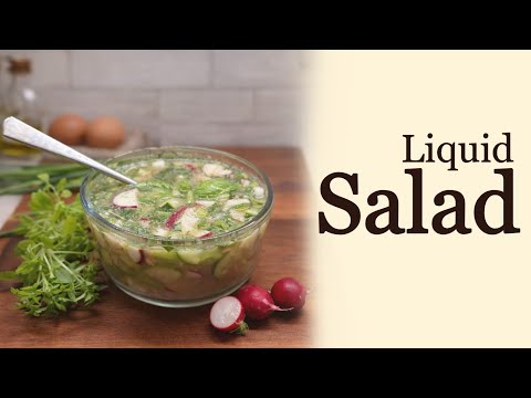 How to Make Okroshka | Cold Summer Soup with Rye Kvass