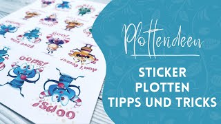 Tipps und Tricks zum Sticker plotten