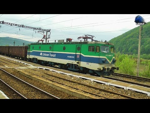 LE5100 KW  40-0089-5 & Marfar Unicom Tranzit Freight Train in Gara Salva Station - 24 April 2019