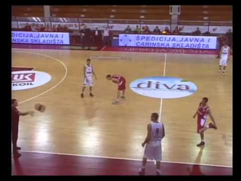 Radnicki FMP - Borac  (Milivoje Bozovic #11 - Video 1/3)