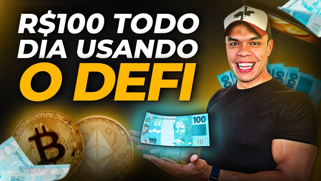 QUANTO É PRECISO INVESTIR PARA TER R$100 TODO DIA DE RENDA NO DEFI? RENDA PASSIVA COM CRIPTOMOEDAS