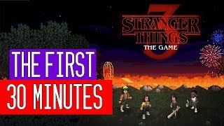 Stranger Things 3: The Game - The First 30 Minutes of Gameplay (PS4/XONE/SWITCH/PC)
