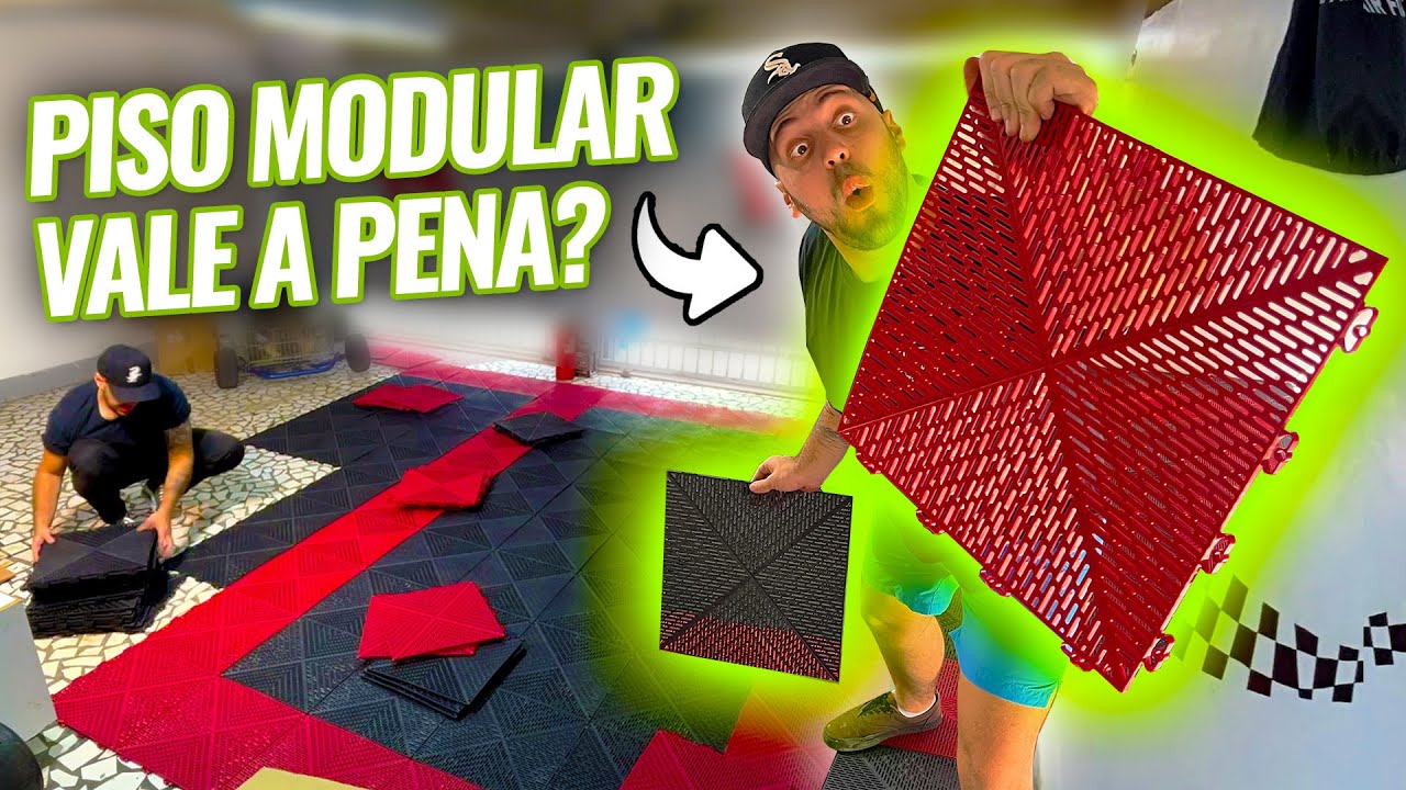 TUDO QUE VOCÊ PRECISA SABER sobre PISO MODULAR na GARAGEM!