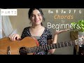 (Part2) 11 Basic Guitar Chords that every Beginner Guitarist should know ~ Open Major & Minor Chords