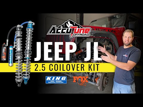 AccuTune Off-Road Jeep JL 2.5 Coilover Kit