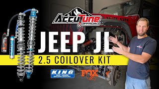 AccuTune Off-Road Jeep JL 2.5 Coilover Kit