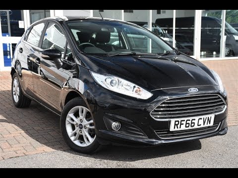 Used Ford Fiesta 1.0 EcoBoost Zetec 5dr Shadow Black 2017