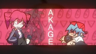 Cover art for Akage (FNF ver)