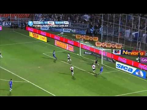 Ocasión de gol Castillón. Godoy Cruz 0 River 0. Fecha 10 Torneo Final 2013.FPT