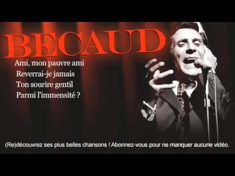 Gilbert Bécaud - C'était mon copain - Paroles (Lyrics)