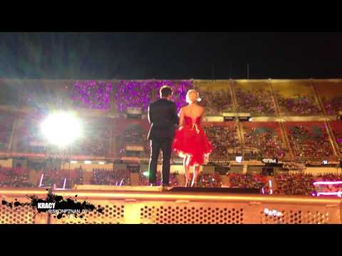 [Fancam] 130330 MC Kim Jong Kook & MC Sunny (SNSD) with Pink Ocean + Backstage @ SJC [2/3]