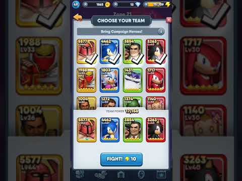 SEGA Heroes Stage 142