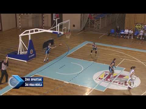 SPORT - ŽKK Spartak - ŽKK Vrbas Medela 17.10.2017.