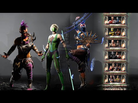 Warrior Klassic Tower Khaotic Sisters Mileena and Kitana | Mortal Kombat 1 - No Commentary