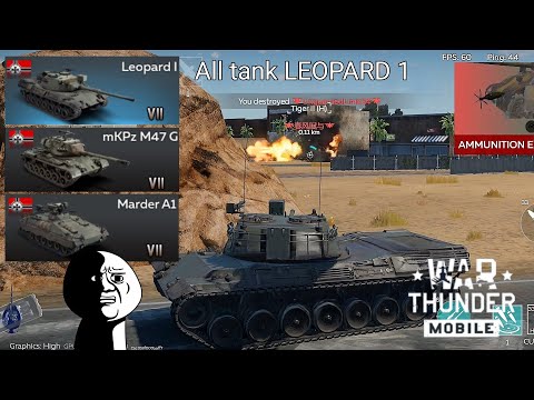 Platoon Leopard 1 | War thunder mobile
