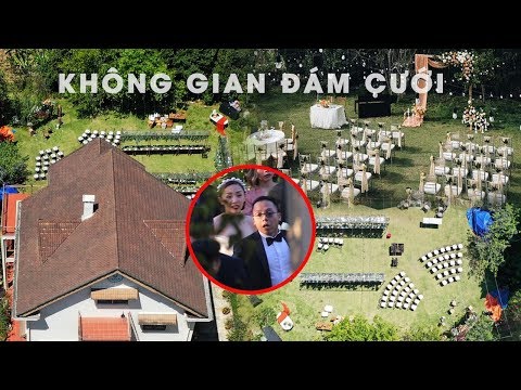 CẬN CẢNH không gian “cực lãng mạn” của đám cưới Tóc Tiên và Hoàng Touliver tại Biệt thự Đà Lạt!