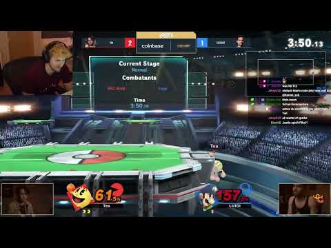 Luigi wird ge edgeguarded | Tea vs Elegant