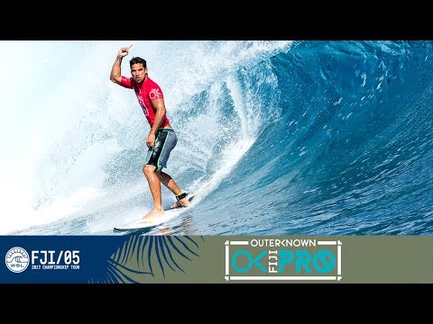 Michel Bourez's 9.17 Barrel in the Quarterfinals - Outerknown Fiji Pro Highlights