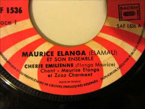 Maurice Elanga (Elamau) et son ensemble - chérie Emilienne (Sonafric SAF1536)