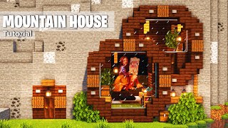Minecraft: How to Build a Mountain House [Tutorial]