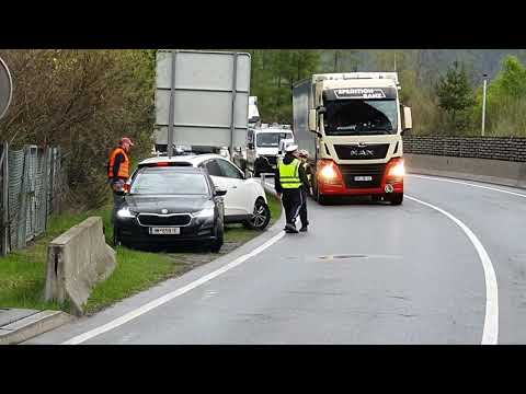 1.100km in 1day in the campervan - accidents and consumption