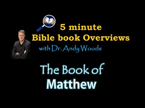 Book of Matthew in 5 minutes
