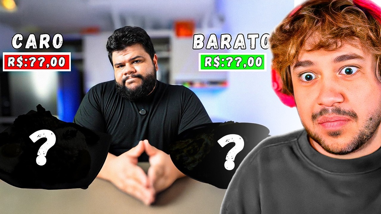 SACOLA MISTERIOSA CARA vs SACOLA MISTERIOSA BARATA! - React Thiago Quatroque