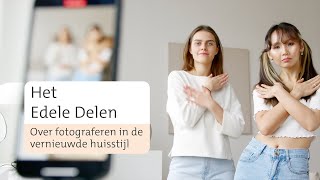 Fotograferen in de vernieuwde huisstijl – in 1 minuut