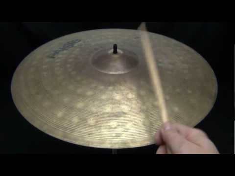 Paiste 200, 20" Ride Cymbal Sound Sample Video, 1870 Grams, The Drum Experts
