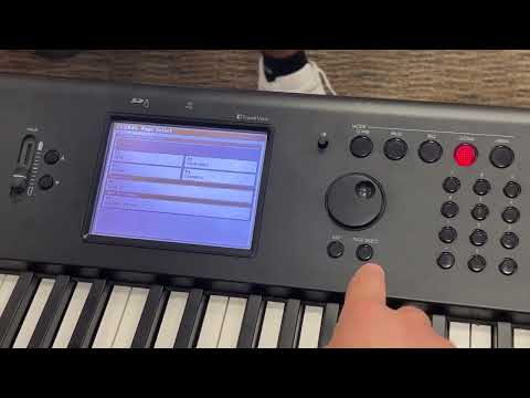 Korg m50 damper pedal polarity invert