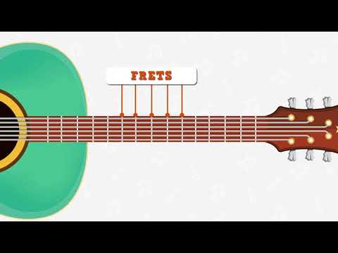 The Parts Of The Guitar | Guitar Anatomy Kids Guitar Dojo