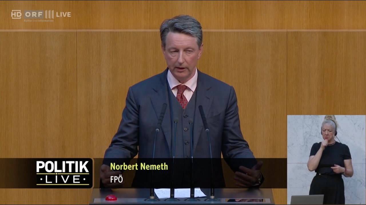 Norbert Nemeth - Aufwertung des Unterausschusses des RH-Ausschusses - 20.5.2026