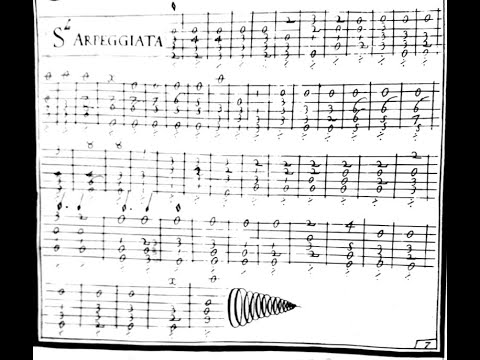 G. Kapsberger (c1580-1651) Seconda [Toccata] Arpeggiata Yin (1604)