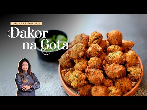 Dakor Na Gota Recipe | Authentic Gujarati Street Food | Chef Aanal Kotak