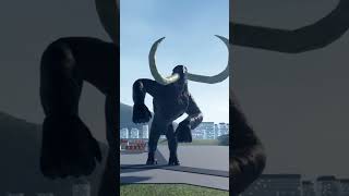 BEHEMOTH! (NEW KAIJU) - Roblox Kaiju Alpha #godzilla #roblox #gaming #shorts #monsterverse