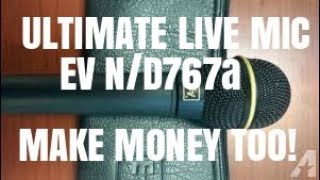 Video thumbnail for ULTIMATE Live Mic EV N/D767a Discontinued. Make Money Too By Scott Grove by Groovy Music Lessons