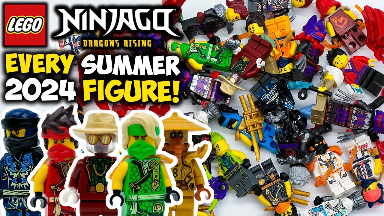 EVERY Summer 2024 Ninjago Dragons Rising Minifigure REVIEWED!