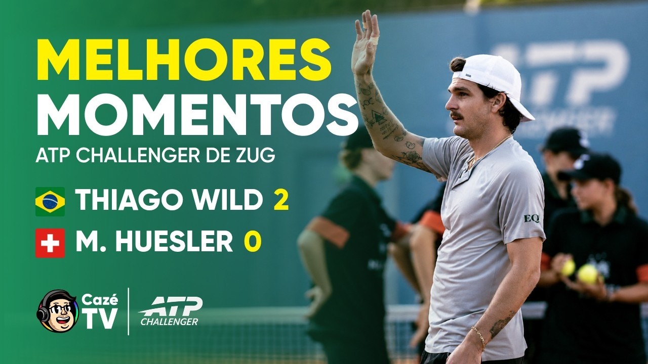 MELHORES MOMENTOS: THIAGO WILD 2 X 0 MARC-ANDREA HUESLER | ATP CHALLENGER DE ZUG | FINAL