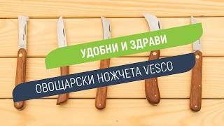Vesco R1 – Професионално овощарско ножче за прецизно присаждане