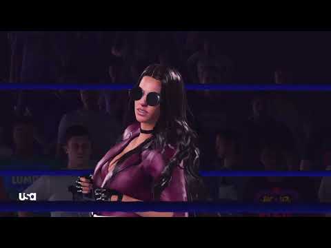 WWE 2k22 Angela White vs. Billie Kay: NXT 2.0