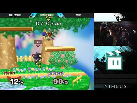 Nimbus #74 - RJN | Casper (Falcon) VS Squid (Falco) - SSBM Winners Round 3